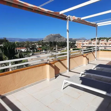 Apartament Atico En Urb Bahia De Denia De Vacaciones Mar Por Medio Zewnętrze zdjęcie